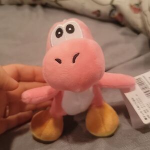 SUPER Mario pink Yoshi new